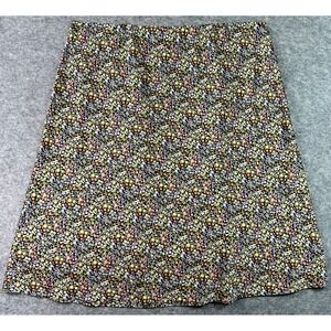 Ann Taylor Floral Print Below the Knee Shirt sz 24 (15998)